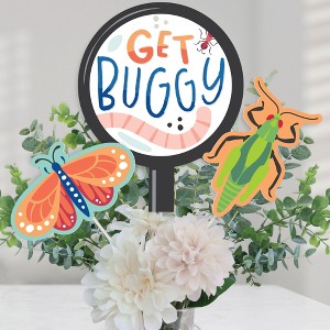 Big Dot of Happiness Buggin' Out - Bugs Birthday Party Centerpiece Sticks - Table Toppers - Set of 15 - 1 of 4