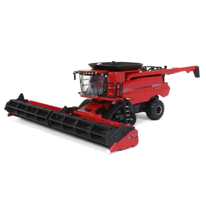 ERTL 1/64 Case IH Axial-Flow 9250 Tracked Combine, Chrome Rice Edition, 2022 Farm Show 44293, 1 of 9