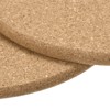 Unique Bargains Cork Round Edge Durable Soft to the Touch Coasters - 4 of 4