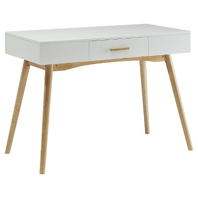 white desk with drawers target