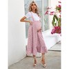 Maternity High Waisted Midi Skirt Summer Ruffle Adjustable Boho Flowy Suspender Skirt Photoshoot Baby Shower - 4 of 4