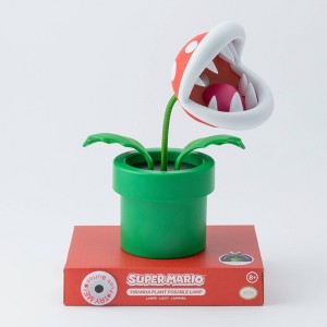 Nintendo Super Mario Bros. LED Posable Collectible Light - Mini Piranha Plant - 1 of 4