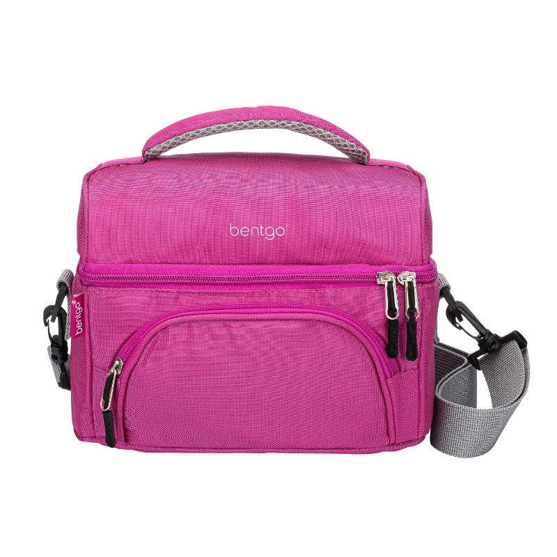 Bentgo Deluxe Lunch Bag, Durable & Insulated Bag, Internal Mesh Pocket & 2-Way Zippers, 1 of 8