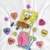 Women's Paw Patrol And Gary BFF Valentine's Candy Hearts Loose T-Shirt - 2 of 4