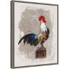 Amanti Art Rise & Shine Rooster by Shanda Louis Canvas Wall Art Print Framed 16 x 20-in. - 3 of 4