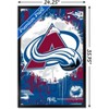 Trends International NHL Colorado Avalanche - Maximalist Logo 23 Framed Wall Poster Prints - 3 of 4