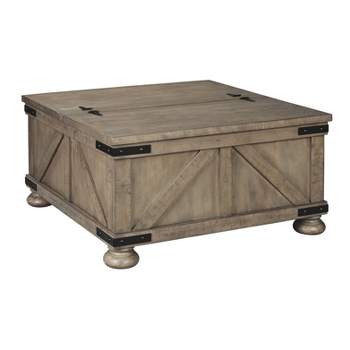 Aldwin Cocktail Table with Storage Brown - Signature Design by Ashley