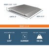 EZ-ACCESS TRANSITIONS Portable Self Supporting Aluminum Angled Entry Threshold Ramp Ideal for Uneven Surfaces or Single Step Rises - 3 of 4