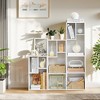 VECELO 3 Shelf Bookcase, Wood Bookshelf and Bookshelves - 4 of 4