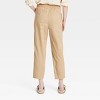 Women's Mid-Rise Pull-On Pants - Universal Thread™ Tan - 2 of 3