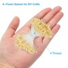 Unique Bargains DIY Craft Handmade Decorative Double Heads Artificial Flower Stamens 680 Pcs - 3 of 4