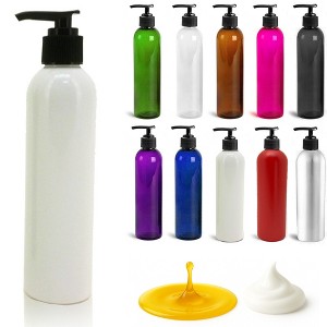 Royal Massage 8oz Bullet Round Massage Oil/Lotion/Liquid Bottle with Saddle Pump - 1 of 4