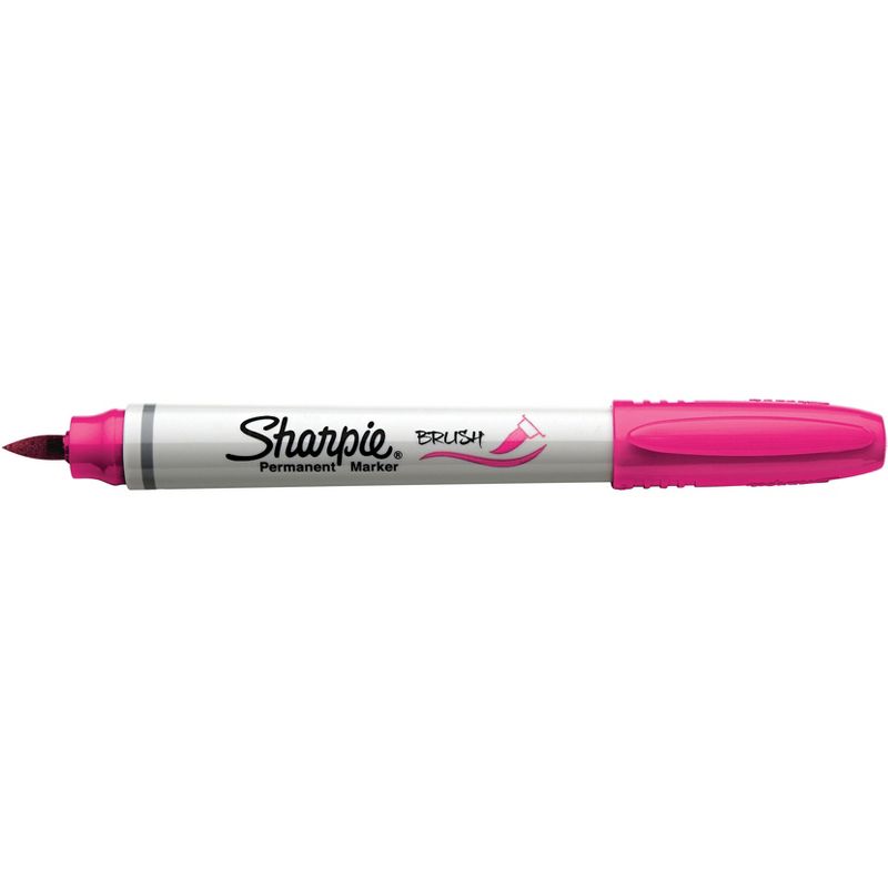 Sharpie Permanent Marker, Brush Tip, Assorted Color, Set of 12, 4 of 7