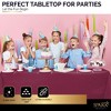 Plastic Tablecloth Disposable, Tablecloths for Rectangle Tables 54 inch. x 108 inch. Fits Tables Up to 8 Feet, Table Cloth for Party - SparkSettings - 2 of 4