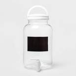 146oz Plastic Chalk Beverage Dispenser White - Sun Squad™
