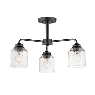 Maxim Lighting Acadia 3 - Light Chandelier in  Black