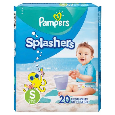 target pampers splashers