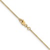 Black Bow Jewelry 0.9mm, 14k Yellow Gold, Round Snake Chain Necklace - 2 of 4