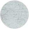 Lippa 20" Marble Side Table White - Modway: Durable Aluminum Pedestal Base, No Assembly Required - 4 of 4