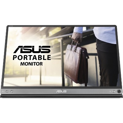 ASUS ZenScreen MB16AC 15.6 Inch Full HD 1920 x 1080 5 ms USB Type-C LED, Backlight IPS Portable Monitor - Black