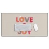 Showmemars LOVE JOY Festive Letters Desk Mat -Deny Designs - 2 of 4