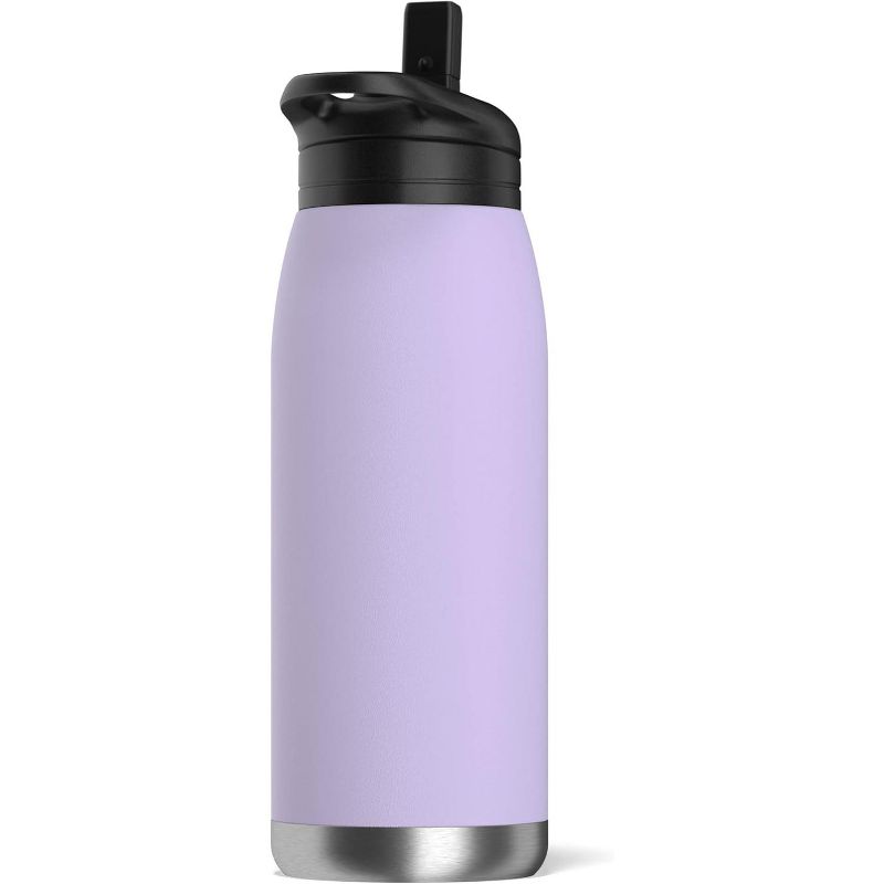Hydrapeak Flow 32oz Insulated Stainless Steel Water Bottle With Leak-proof Straw Lid & Handle, 2 of 8