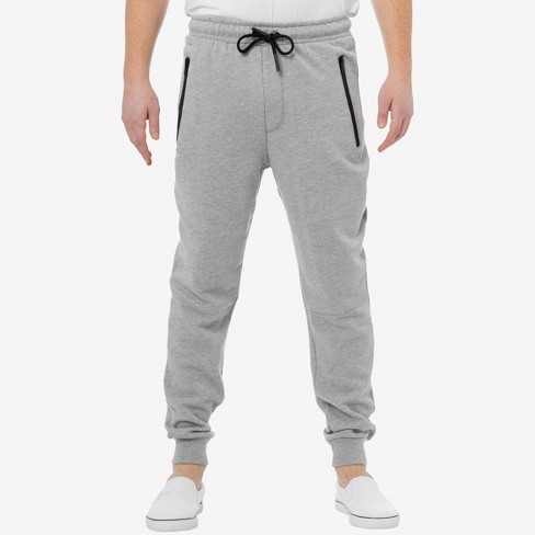 X Ray Men's Fleece Jogger Pants In Heather Grey Size X Large : Target