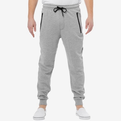 90 Degree By Reflex - Mens Heathered Jogger with Side Pockets and  Drawstring - Htr.Black - X Large