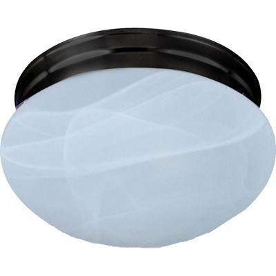 Maxim Lighting Essentials - 583x 2 - Light Flush Mount in  Oil Rubbed Bronze