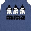 Girls' - Instant Message - Ghosts Dont Do Homework Graphic Sleeveless Aline Dress - 2 of 4