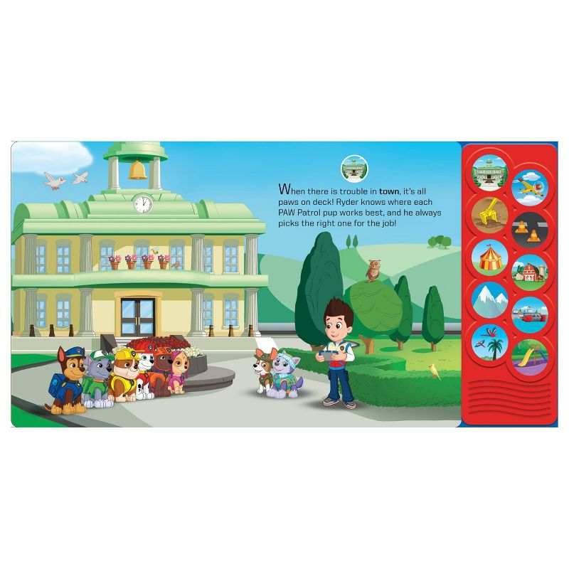 PAW Patrol Land, Sea and Sky! - 10  Button Sound Book -  Listen and Learn Board Book, 2 of 5