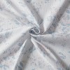 LunaLulinlk Rebecca 14-Piece Bright White Floral Shower Curtain Bath Set - 3 of 4