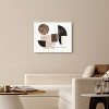 Art Remedy In Shapes and Earth Tones Modern Minimal Abstracts Unframed - 2 of 4