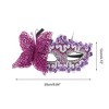 Unique Bargains 3D Butterfly Half Face Party Mask 1 Pc - 2 of 4