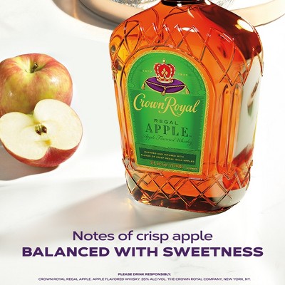 Crown Royal Regal Apple Flavored Canadian Whisky - 50ml Plastic Bottle