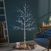 LOVMOR 6FT Birch Tree White Light 96LEDArtificial BarkUl Ip44 30V 6WExtended Line: 5M - 3 of 4