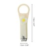 Unique Bargains Cartoon Flowers Nail Clipper Beige 1 Pc - 4 of 4