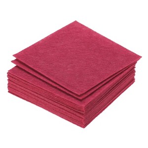 Unique Bargains Polyester Soft Home Handcrafts Project DIY Felt Fabric Sheets 21 Pcs - 1 of 4