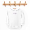 The Juniper Shop Embroidered Hippity Hoppity Stacked Toddler Hoodie - 2 of 3