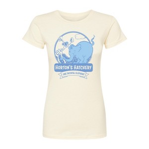 Women's - Dr. Seuss - Hortons Hatchery Fitted Graphic T-Shirt - 1 of 4