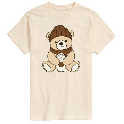 Men's - Instant Message - Coffee Bear Short Sleeve Graphic T-Shirt