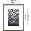 Americanflat Thin Picture Frames with shatter-resistant glass - Horizontal and Vertical Formats for Wall and Tabletop - 2 of 4