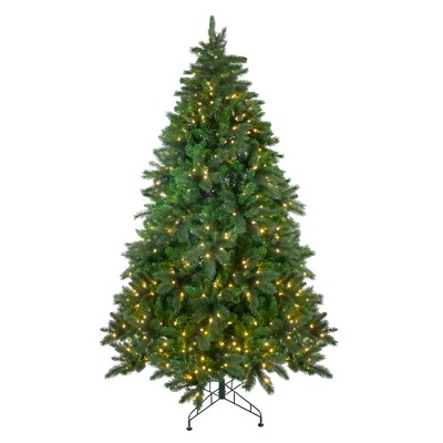 Northlight 7.5' Prelit Artificial Christmas Tree LED Mixed Scotch Pine - Warm White Lights