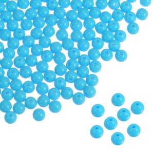 Unique Bargains Loose Craft DIY Earring Necklace Making Acrylic Round Beads 4200 Pcs - 1 of 4