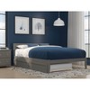 Boston Bed with Twin XL Trundle Bed - AFI - 3 of 4