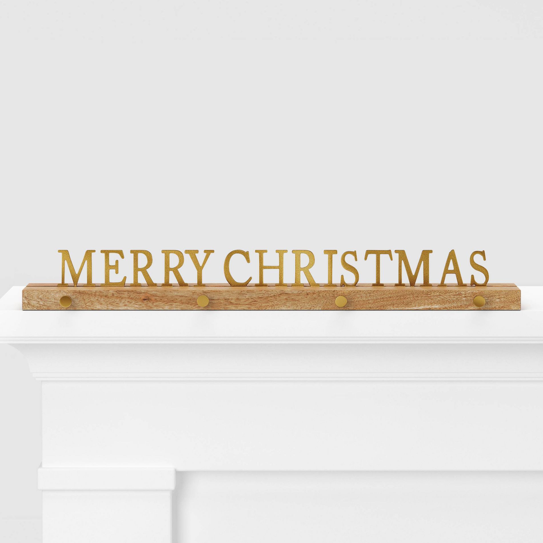 Merry Christmas Stocking Holder - Threshold™
