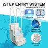 Main Access iStep Above Ground Pool Entry Steps Ladder w/ LED Light + 2 Weights - 3 of 4