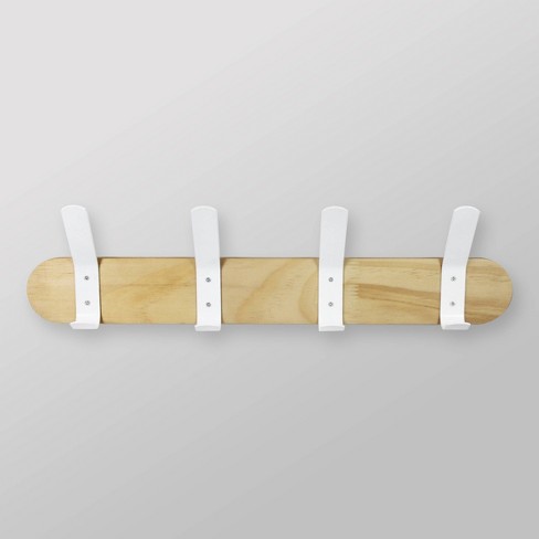 LUXURY Kids Wooden Hangers White w/ Gold Hook –