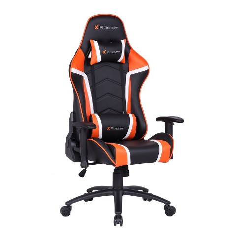 Adrenaline Pc Gaming Chair Orange Black X Rocker Target