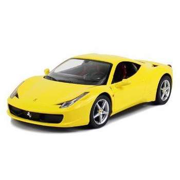 Link Ready! Set! Go! Licensed 1/14 RC Ferrari 458 Italia Radio Remote Control Sports Car - Yellow